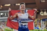 Karsten Warholm at the 2023 Diamond League